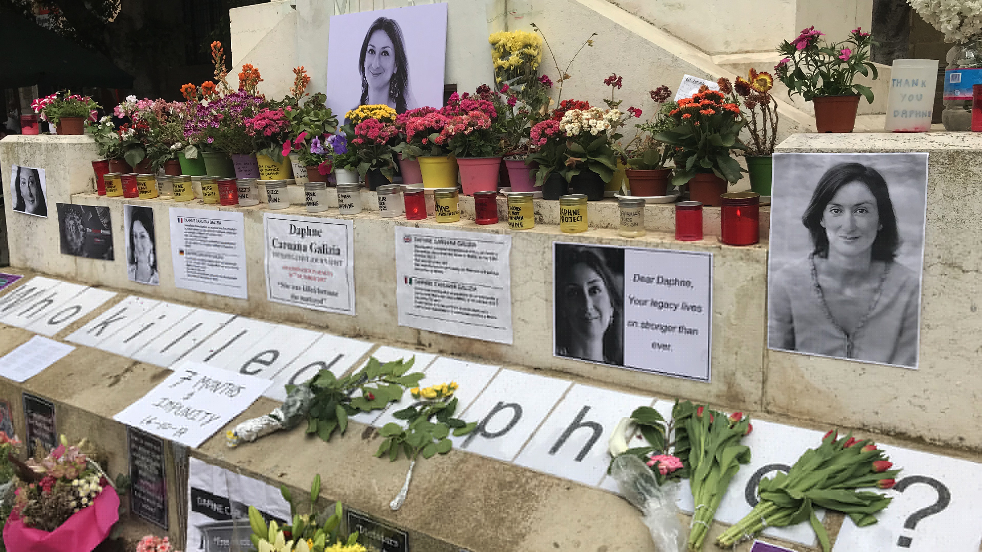 «Ποιος σκότωσε τη Ντάφνε Καρουάνα Γκαλίθια;» 